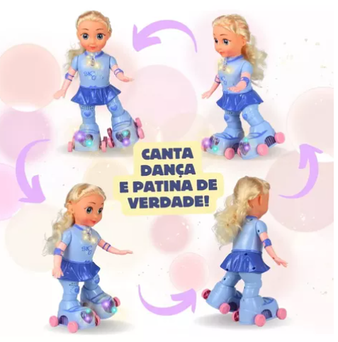 BONECA AMY PATINADORA STAKING GIRL